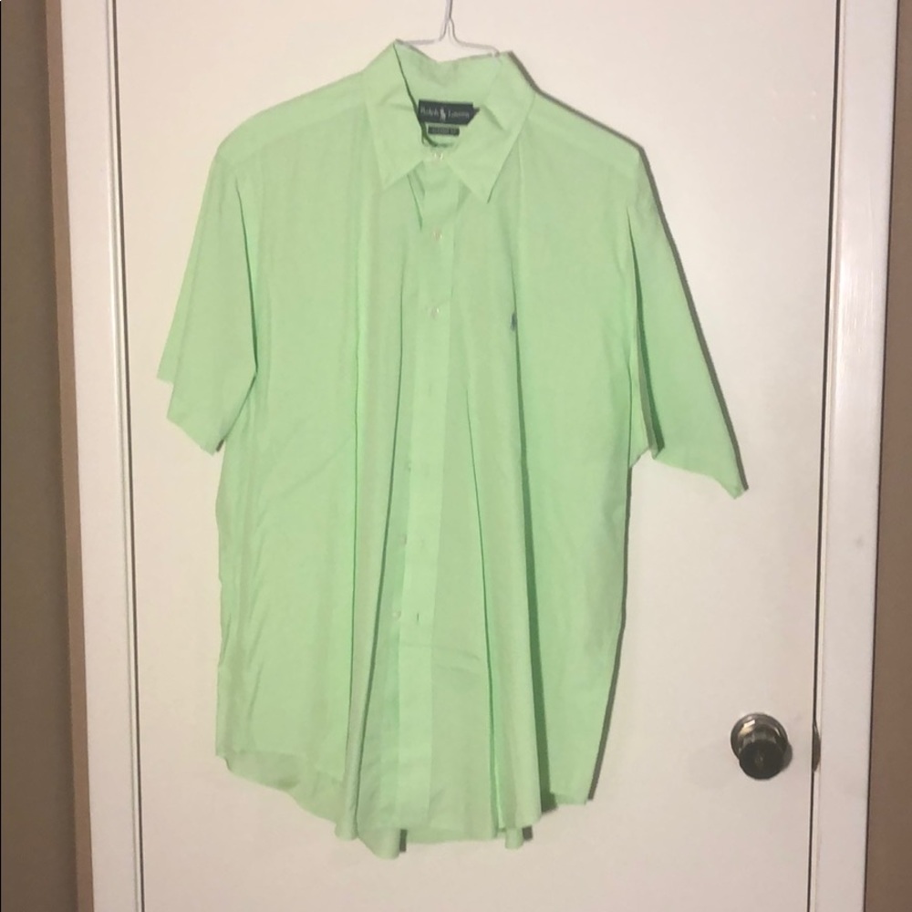 Ralph Lauren Bright Green Short Sleeve